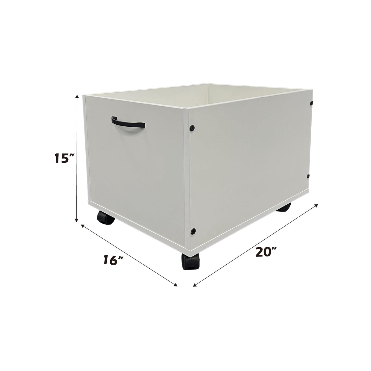 Acme Furniture Acme Aurea 2, Cherry Oak & White Finish Toy Boxes