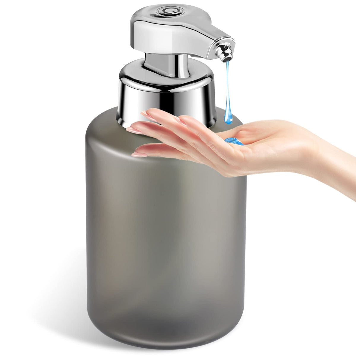 Phneems Automatic Soap Dispenser Touchless Auto Liquid Hand Dish Soap Dispenser Hands Free Electric Soap Dispenser Rechargeable