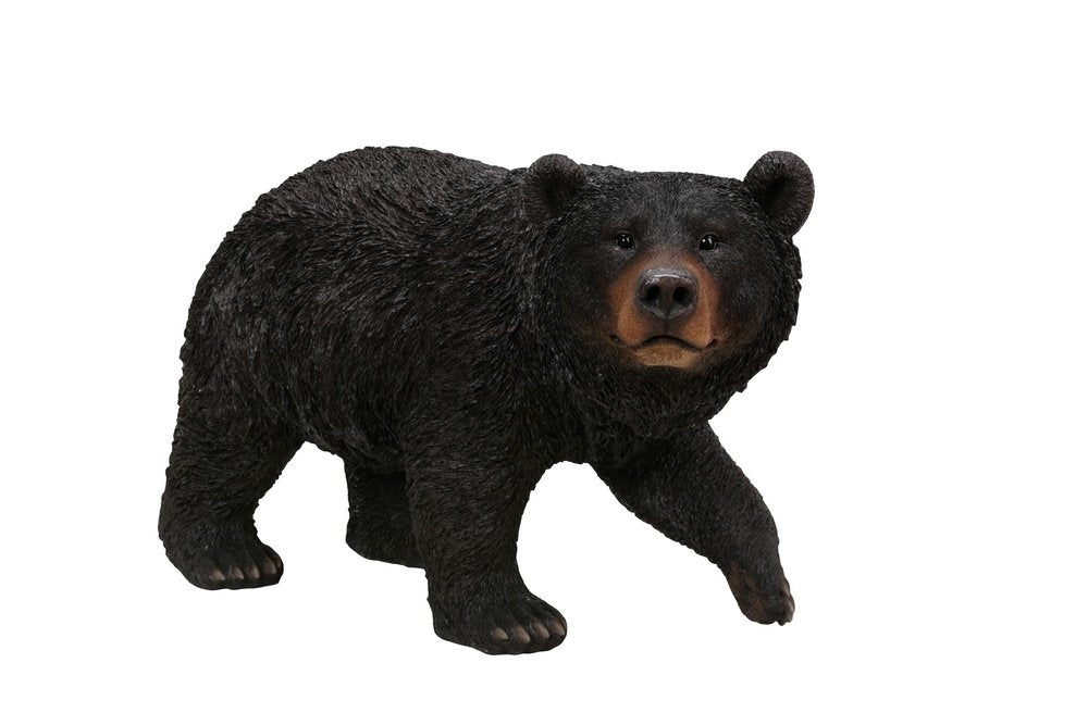 Hi-Line Gift Ltd Walking Black Bear Statue