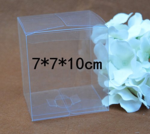 3nh 7*7*10cm Transparent Box for Gift  Clear PVC and ABS Gift Boxes
