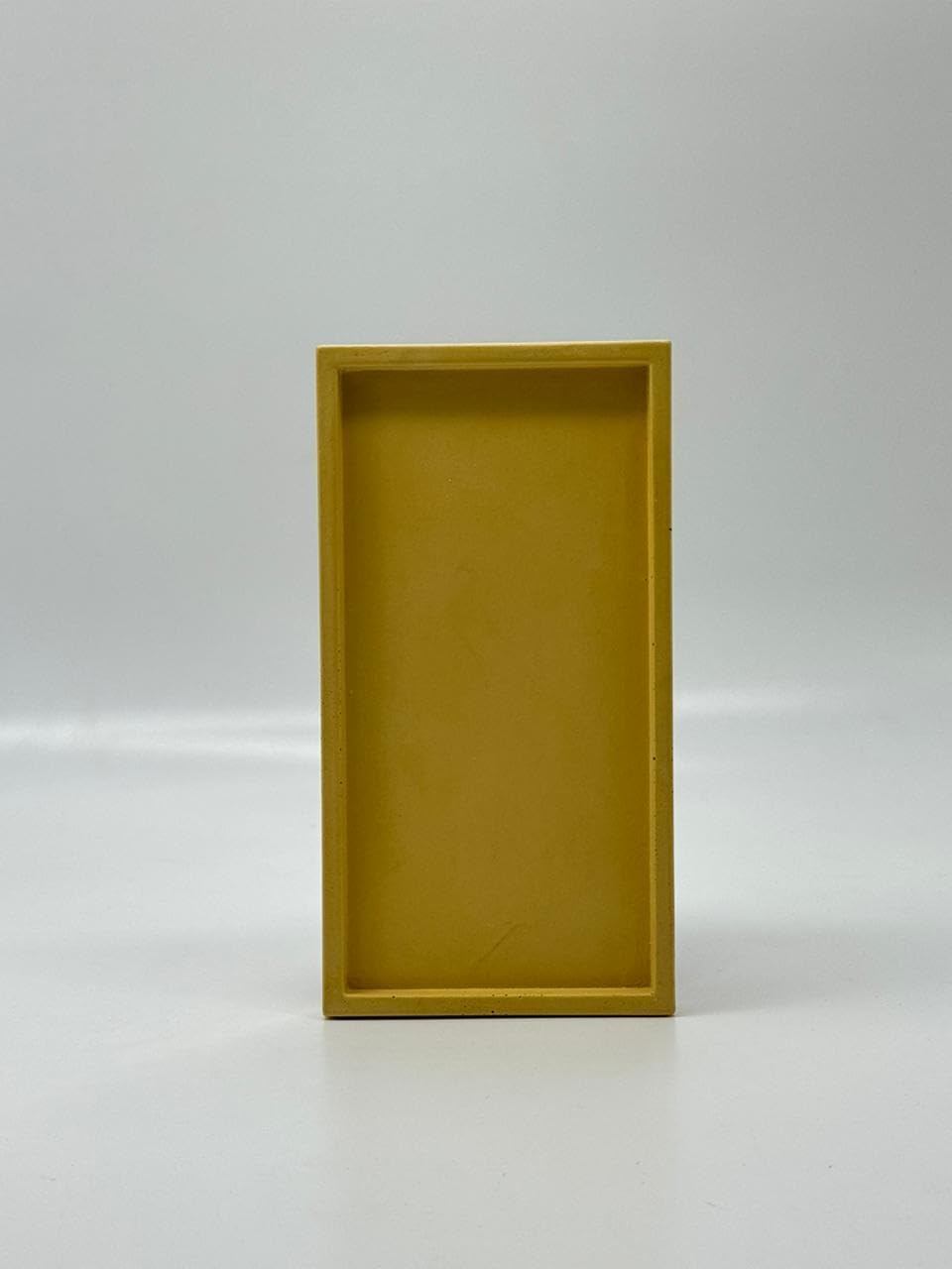 Trinhandmade Handmade Concrete Tray  Minimalist Rectangular Tray For Bathroom Vanity, Jewelry Organizer, Coffee Table & Home DC