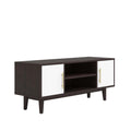 Modway Daxton Mid-Century Modern, 43" TV Stand, Cappuccino White