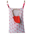 HDHYK Adjustable DoorHanging Laundry Hamper with Stainless Steel Hooks