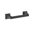 Amerock BH36021MB | Matte Black Pivoting Double Post Toilet Paper Holder | 8-13/16 in. (224 mm) Length Toilet Tissue Holder | Mu