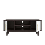 Modway Daxton Mid-Century Modern, 43" TV Stand, Cappuccino White