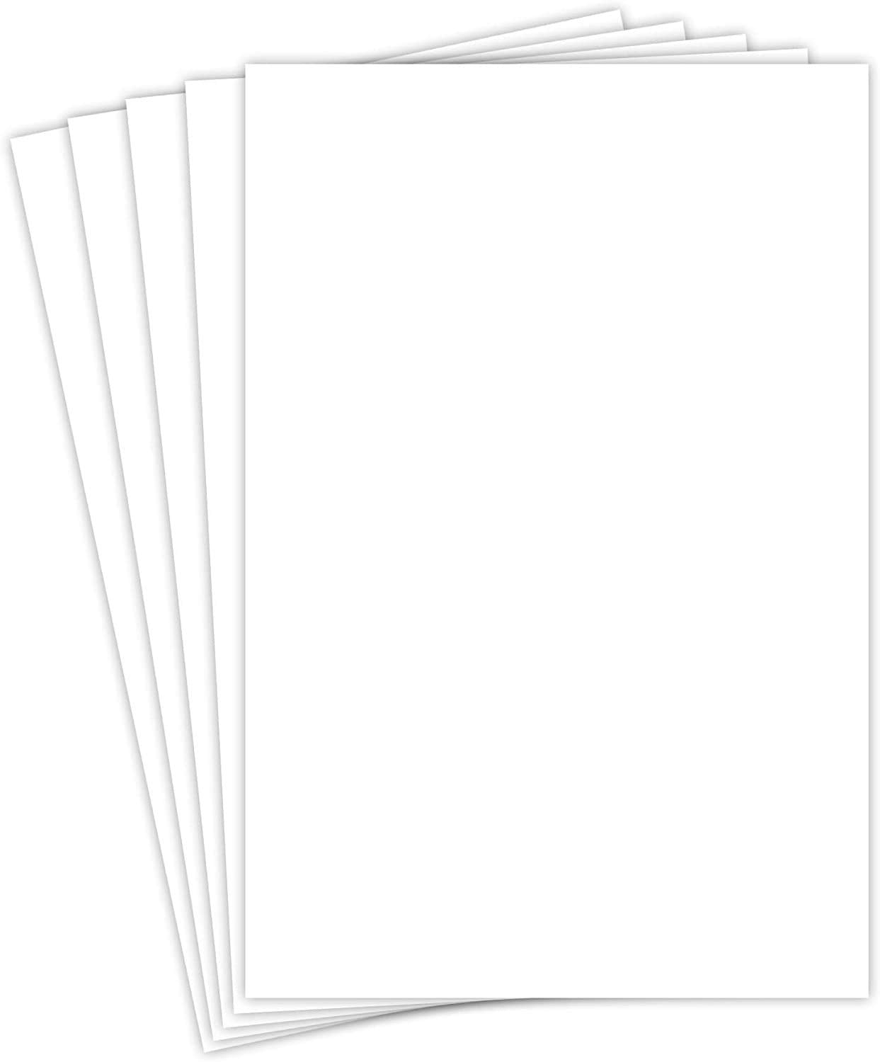 White Card Stock Paper | 11 X 17 Inches | Tabloid Or Ledger | 50 Sheets Per Pack | 100Lb Cover Smooth (270Gsm)