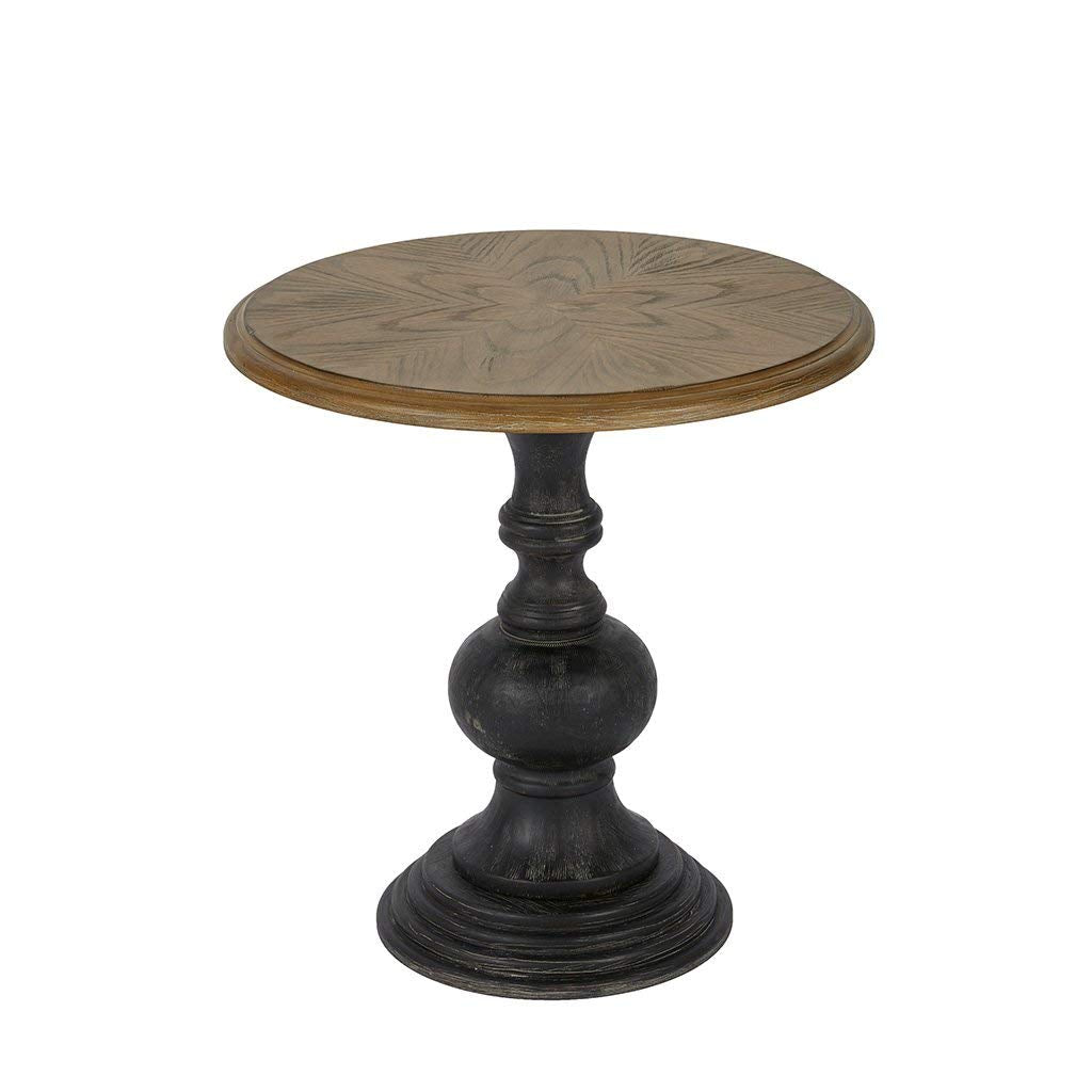 Madison Park Wesley Accent Table, Dia.22 x 23H, Natural