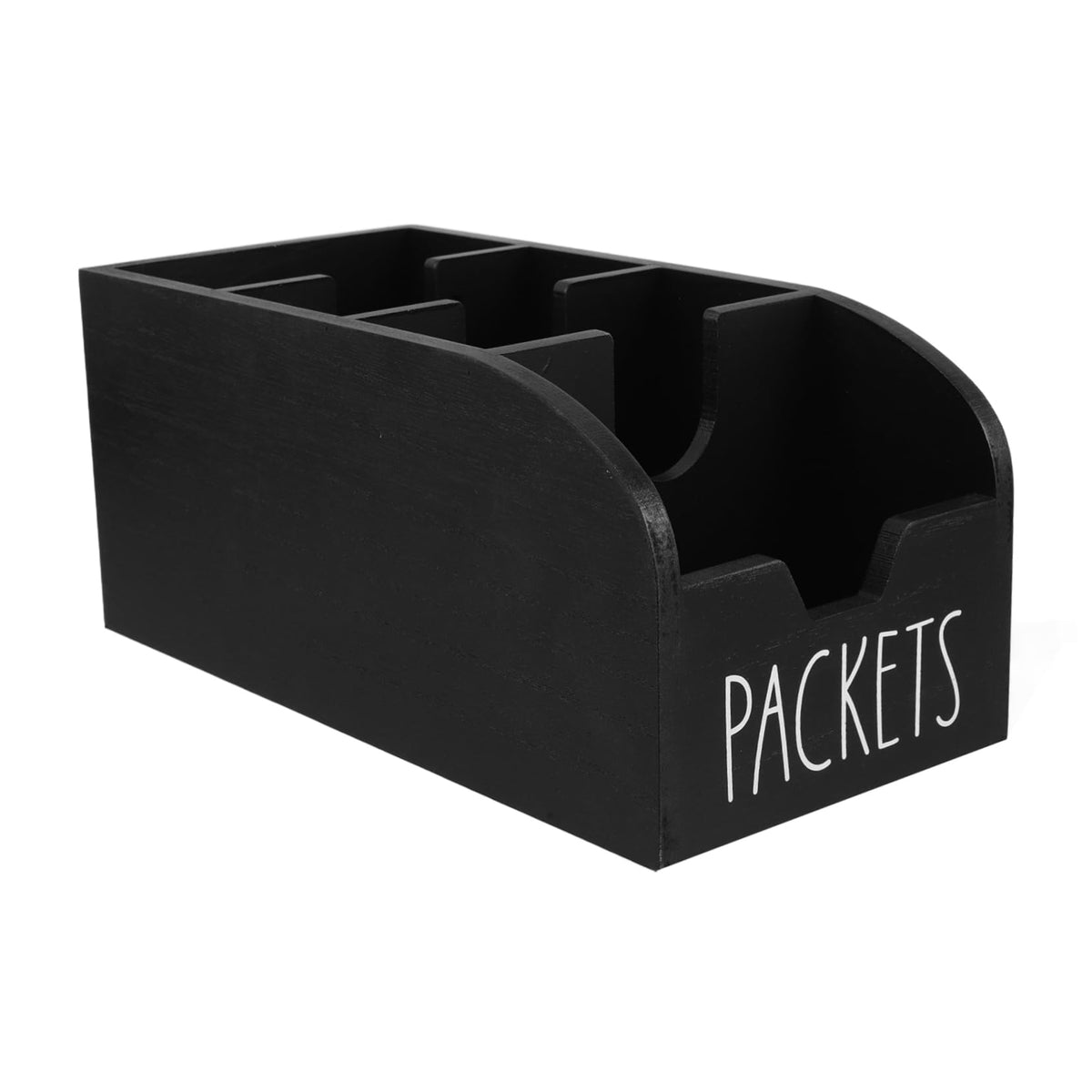 FUNOMOCYA Tea Bag Holder Organizer for Pantry Seasoning Packet Organizer for Cabinet Snack Storage Bin for Condiments Open Displ