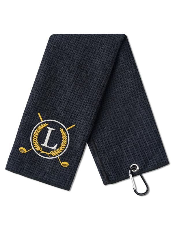 CybGene Golf Towels Gift, Golf Towels for Golf Bags for Men and Women on National Golf Day, Retirement, Birthday, and Christmas,