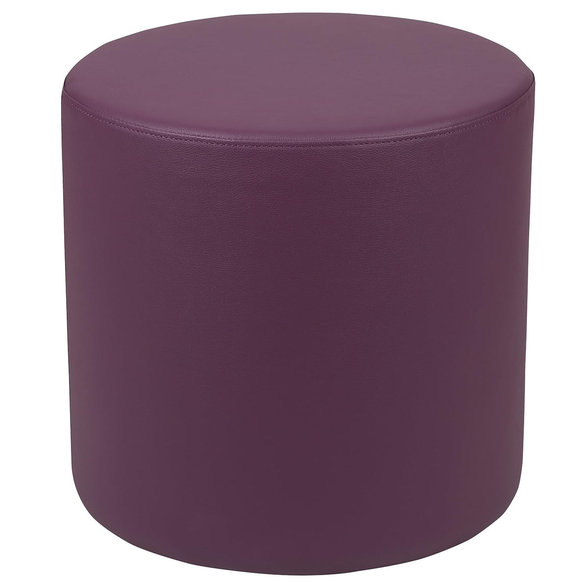 Flash Furniture Nicholas Soft Seating Flexible Circle For Classrooms And Common Spaces - 18" Seat Height (Purple)