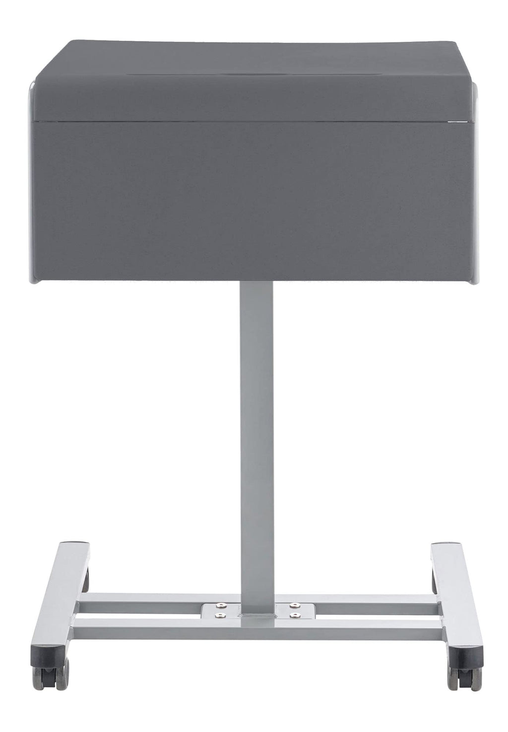 National Public Seating Sit-Stand Desk Workstation, Grey