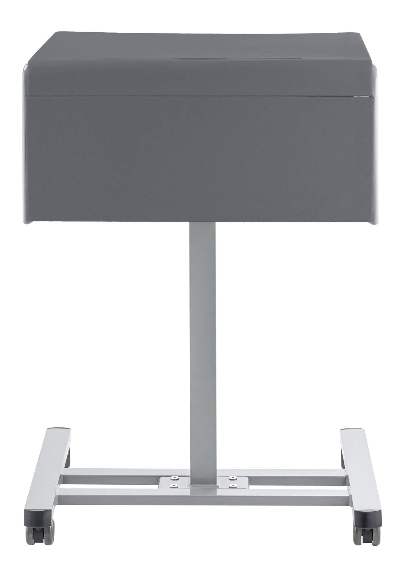 National Public Seating Sit-Stand Desk Workstation, Grey