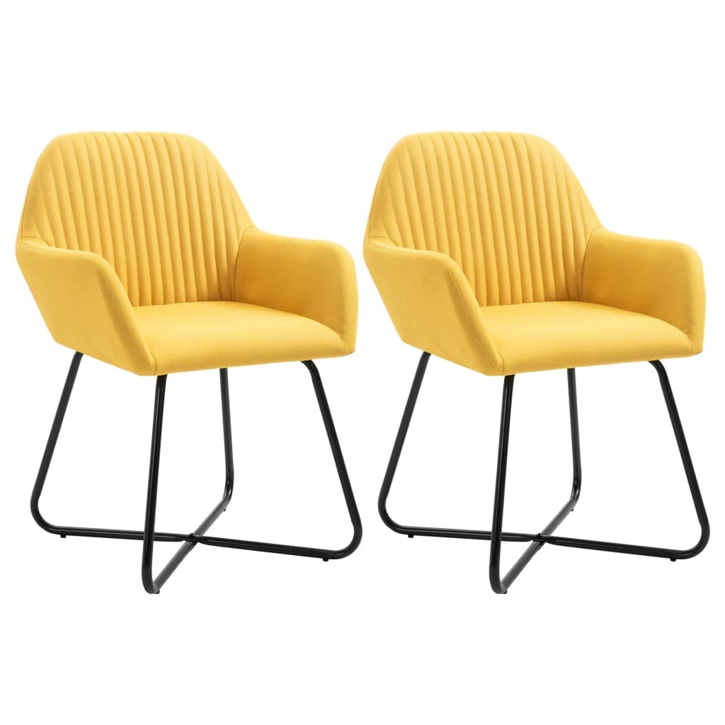 vidaXL Dining Room Chair Fabric Recliner Chair Kitchen Chairs Various Selection
