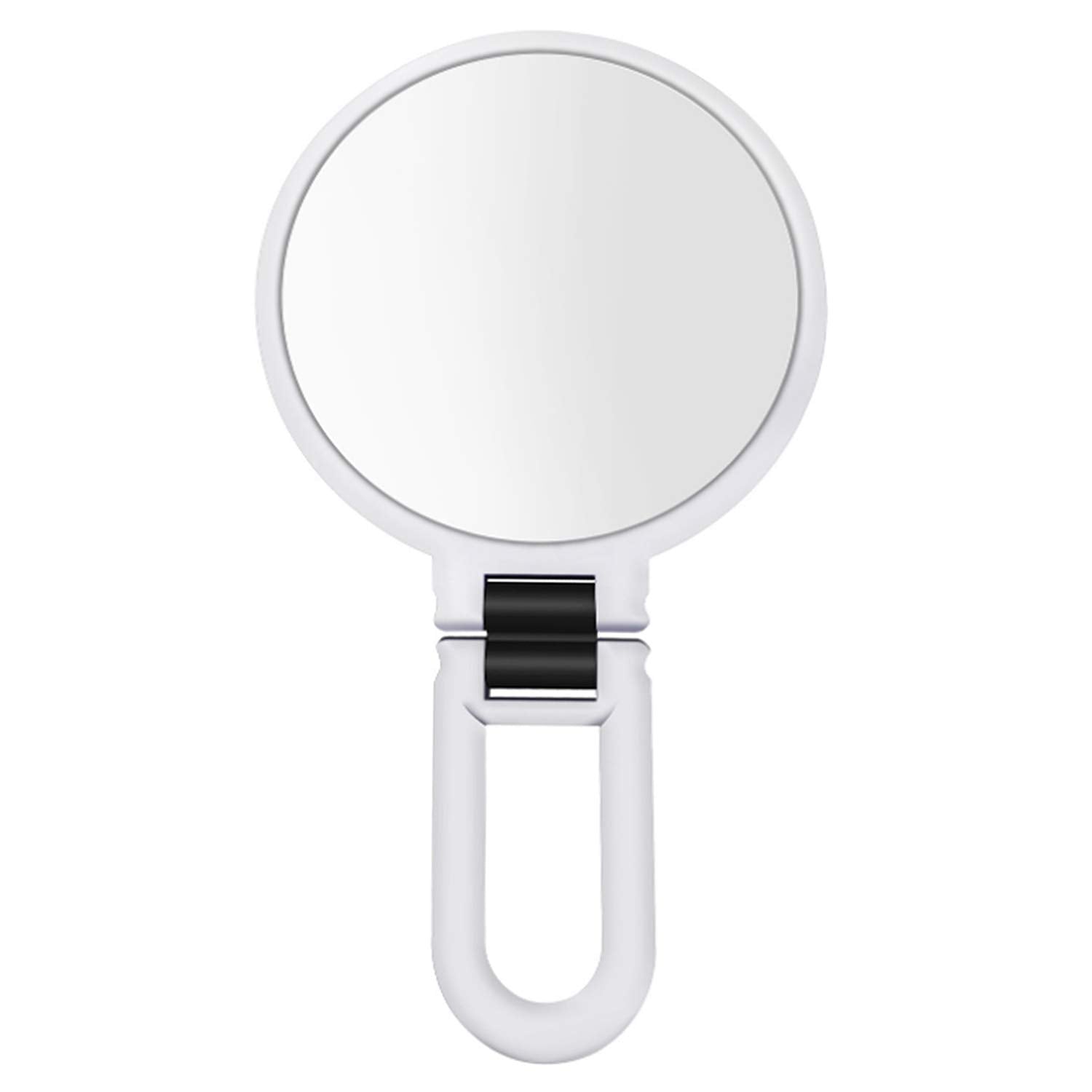 Vtrem 15X 1X Magnifying Makeup Mirror Double Sided Handheld Mirror with Magnification Portable Folding Vanity Mirror with Stand 