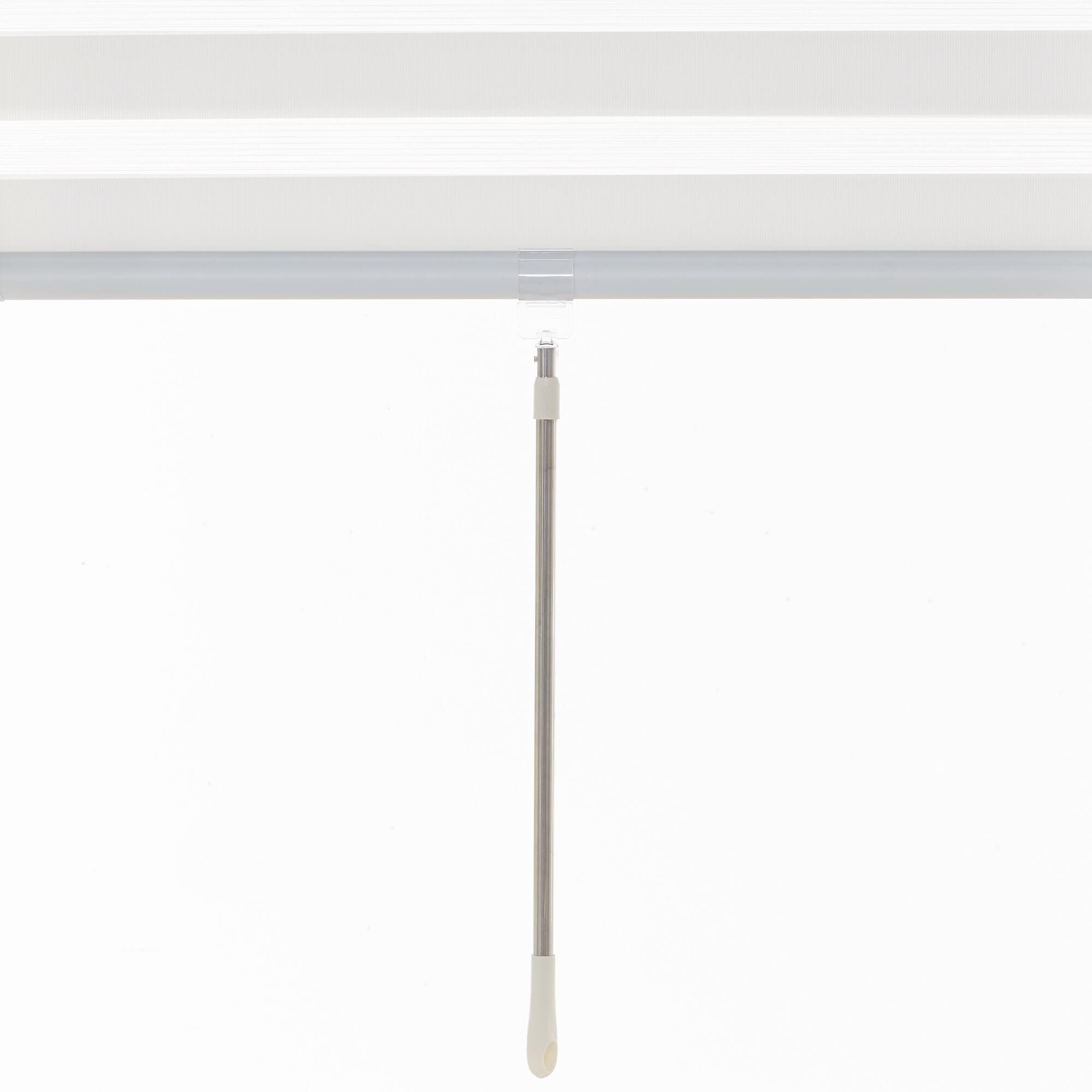 Foiresoft Telescopic Draw Rod for Cordless Zebra Roller Shade.
