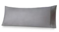 Long Body Pillow Cover, 20X54 Body Pillow Cases, Soft Brushed Microfiber Envelope Closure Design, Grey