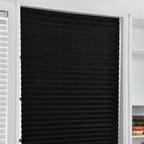 Temporary Blinds, Vertical Pleated Blinds No Drilling Self Adhesive Blinds Easy To Install Fits Blinds Window Roller For Bathroo
