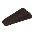 Master Big Foot Vulcanized Rubber Heavy Duty Doorstop, Brown (00920)