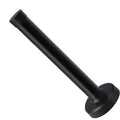 Door Stops, Stainless Steel Doorstop With Rubber Absorber Tip, Cylindrical Thickening Door Stopper, Anti-Collision Door Resistan