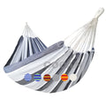 Gocan Brazilian Double Hammock 2 Person Extra Large Canvas Cotton Hammock For Patio Porch Garden Backyard Lounging Outdoor And I