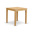 East West Furniture PBT T Square Counter Height Table for Small Spaces, 36-Inch, Oak Finish