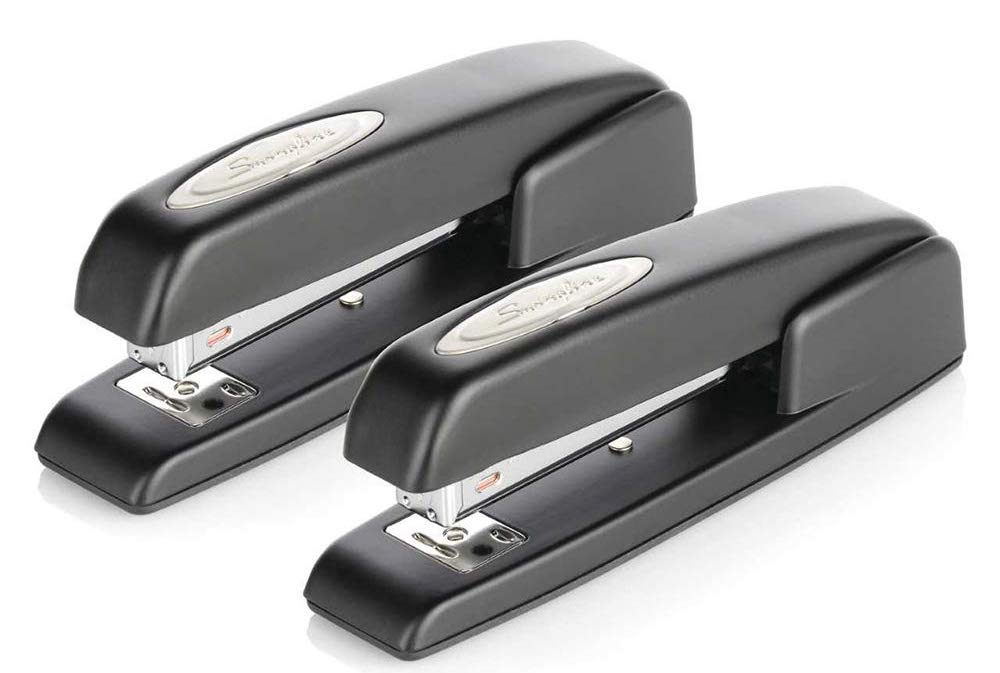 Swingline Staplers, 747 Iconic Desk Staplers, Antimicrobial, 25 Sheet Paper Capacity, Heavy Duty Staplers For Office Desktop Or