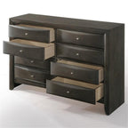 Acme Ireland 8 Drawer Dresser in Gray Oak