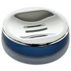 Gedy TI11-05 Solista Collection Tumbler, 1'' L x 4.68'' W, Silver, Blue