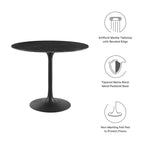 Modway Lippa Dining Table, 36", Black Black