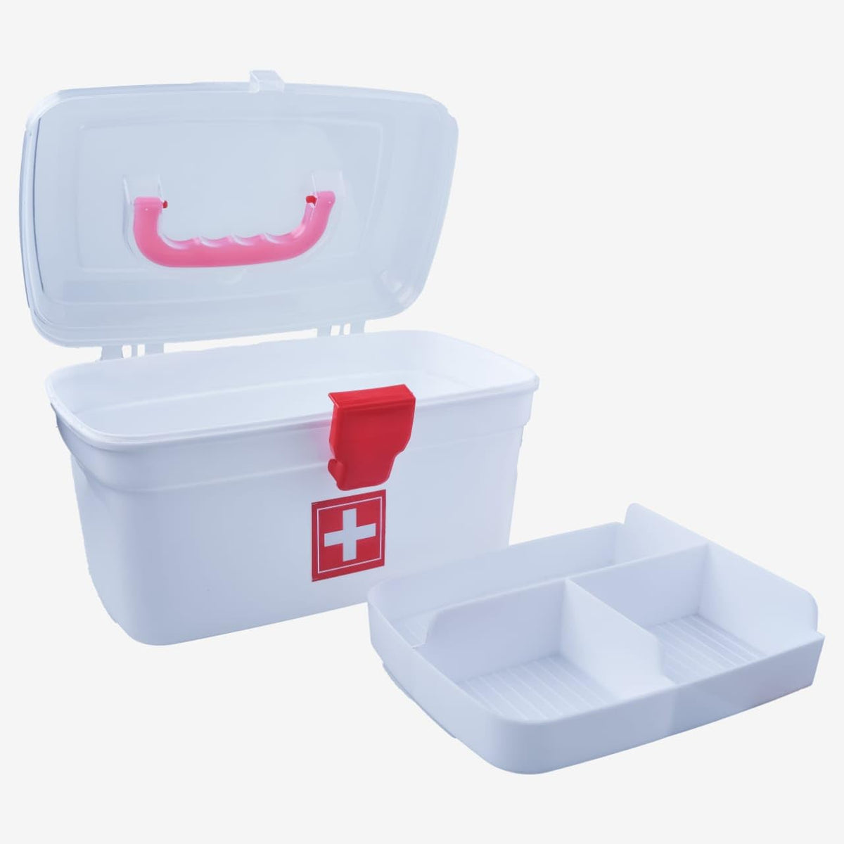 Kesi Medical Storage Box BPAFree Emergency Medical Storage Box:Portable,Organized,Secure Solution for Your Essentials,First Aid