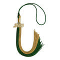 Endea Graduation Double Color Tassel with Gold Date Drop (Hunter/Antique Gold, 2020)