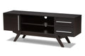 TV Stand in Dark Brown Finished