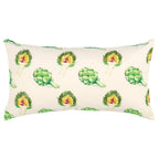 Rizzy Home 14" x 26" Down Filled Pillow with Cotton Duck Cover-Green