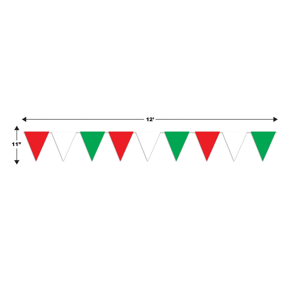 Rwg Indoor/Outdoor Pennant Banner Party Accessory