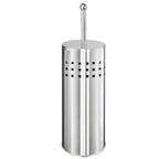Blue Donuts Toilet Plunger With Holder For Bathroom, Multi Drain Suitable Also For Bathtubs, Quick Dry (Chrome)