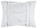 Rizzy Home | BQ4250 | 90"x92" White/Neutral/Solid with Texture Quilt