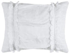 Rizzy Home | BQ4250 | 90"x92" White/Neutral/Solid with Texture Quilt