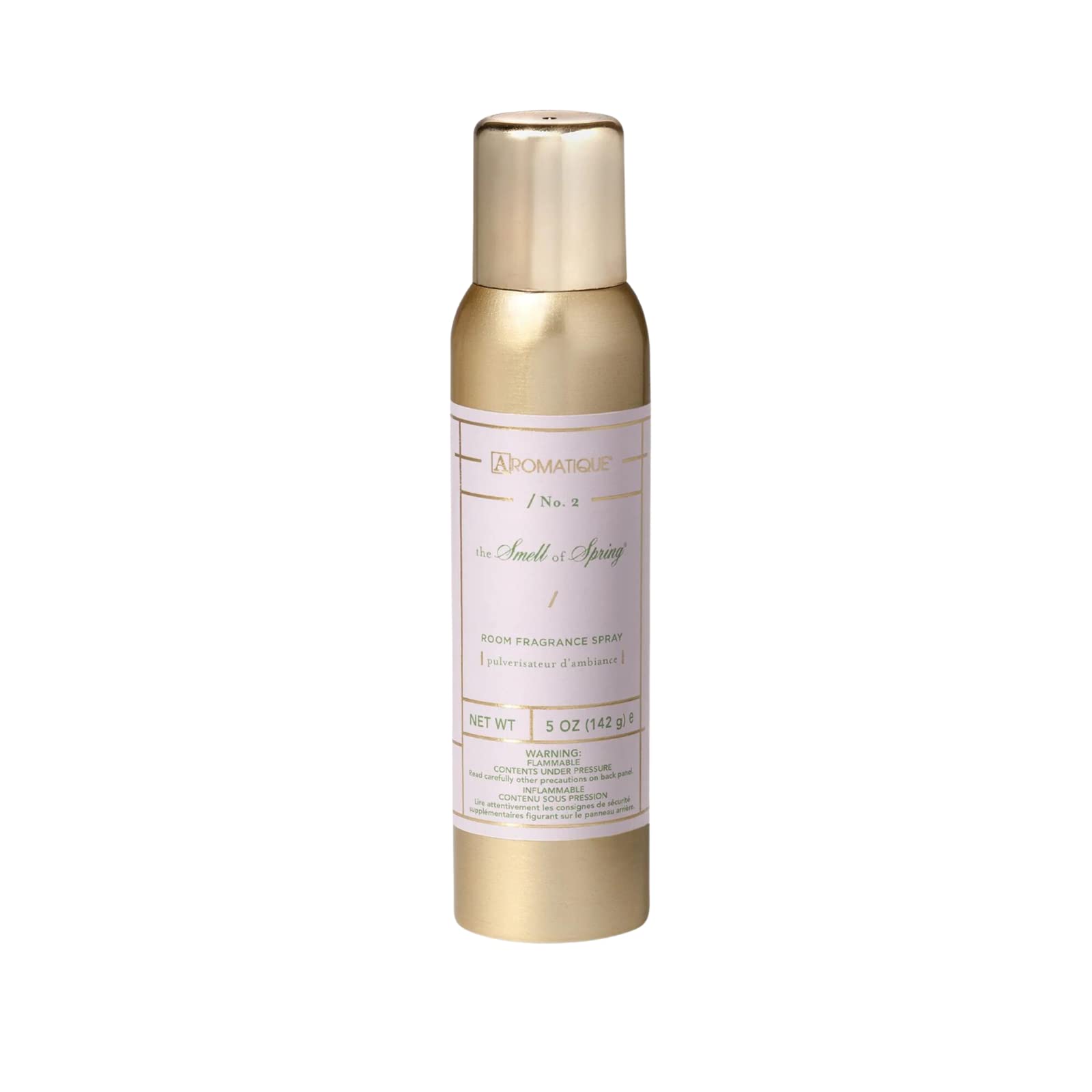 Aromatique The Smell of Spring Aerosol Room Spray 5oz - Home Fragrance, Long Lasting Room Air Freshener Home Spray Deodorizer Xm