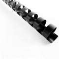 Totiyea 30 Pack 19 Ring Plastic Binding Combs,3/4 Inch Diameter, 185 Sheet Capacity, Letter Size, Black Comb Binding Spines