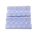 Mike Panel Cubicle Clip For Fabric Panels, Standard Size, 40-Sheet Capacity, Pack Of 20, Translucent Blue (Ca)