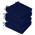 Basic Beyond Outdoor Chair Cushions For Patio Furniture, Waterproof Outdoor Seat Cushions Set Of 4 19 X 19, Patio Chair Cushions