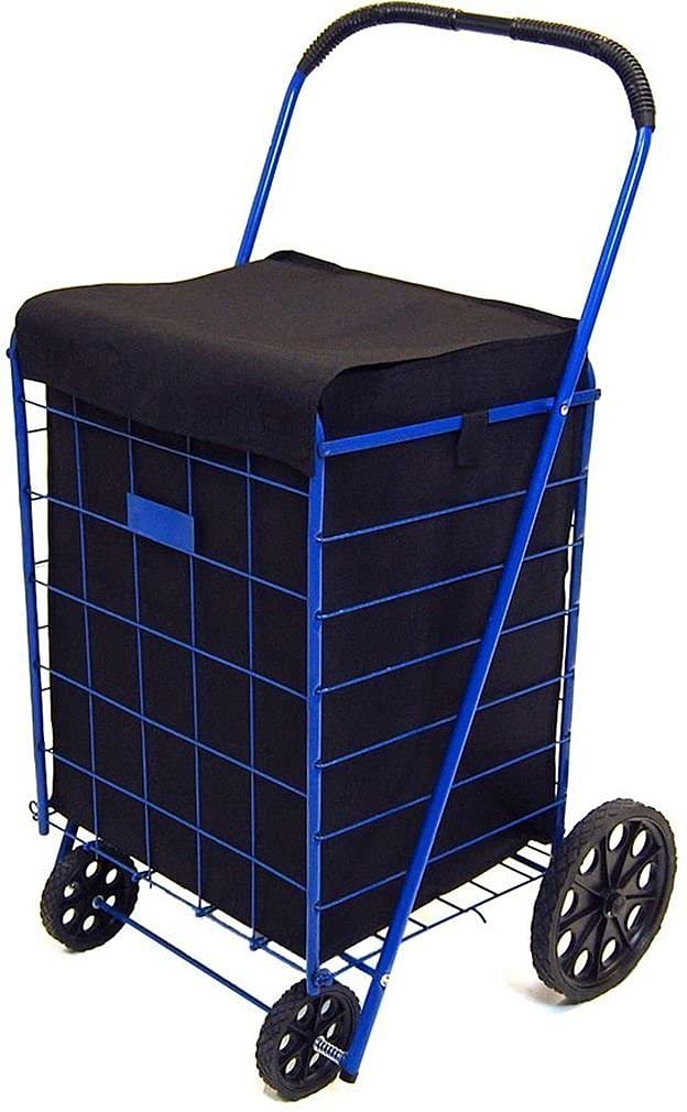 PrimeTrendz 120 GSM Shopping Cart Liner | Size: 18 X 15 X 24 | Color: Black | 120 GSM (Grams per Square Meter) | (This Listing i