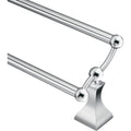 Moen DN8322CH Retreat 24-Inch Double Towel Bar, Chrome