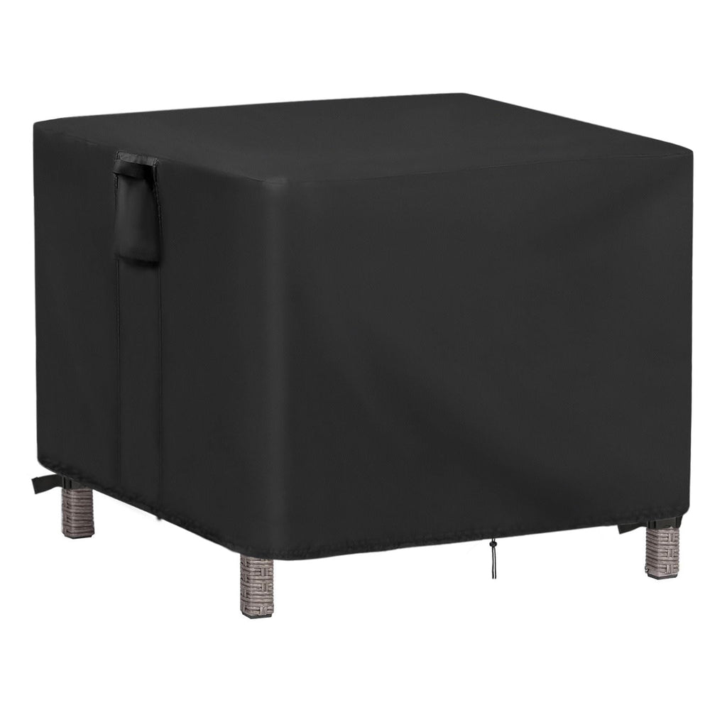Jungda Outdoor Table Cover Square,37 Inch Waterproof Patio Square Table Covers,Heavy Duty Outdoor Small Furniture Cover - 37 X 37 X 28 Inch