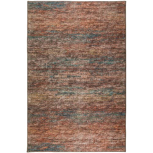Ciara Cr1 Orange Transitional Rug Rectangle 8' X 10'