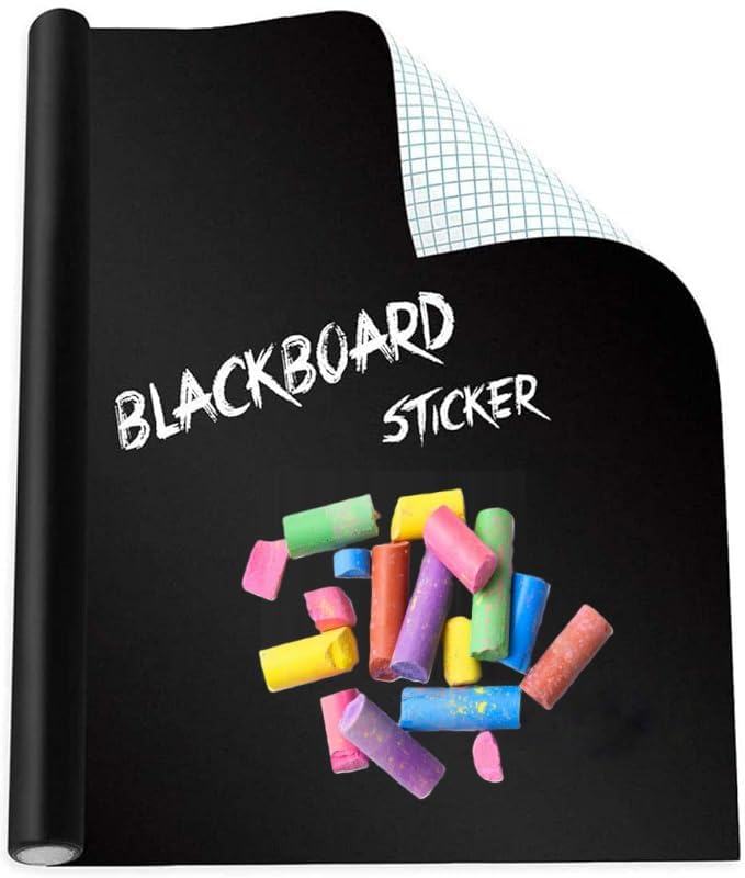 Livecool Self Adhesive Contact PaperRemovable Chalk Wall Vinyl Sticker Blackboard Roll Wallpaper Decals Diy&Craft Wallpaper Sch