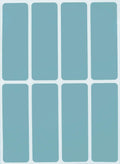 Royal Green 1X3 Inch Labels Stickers Rectangular Light Blue Color Sticker - 800 Pack