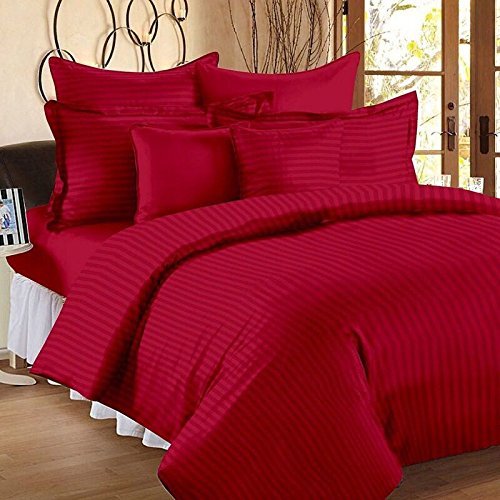 Shopicted Cotton Double Ac Comforter, Red , 1 Piece