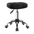 Black Minimalist Swivel Stool with Wheel Perfect for Work SPA Shop Massage Height-Adjustable and Cost-Effective Rolling Stool Ch