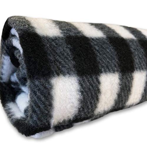 PPS Textiles Black and White Acrylic Warm and Soft SingleBed Blanket (200 cm x 130 cm)| TC  300